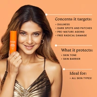 Foxtale C For Yourself Brightening Vitamin C Serum, All Skin Types, Boosts Collagen Production & Reduces Dark Spots, 30 ml