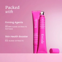 Foxtale Eye Candy Firming Under Eye Gel, Made With Peptides, Algae and Provitamin B5, Reduces dark circles in 10 days, 20 ml