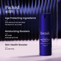 Foxtale Vit-A-Lity Retinol Night Serum For All Skin Types, Made With 0.15% Retinol, Betaine, Kokum Butter, 30 ml