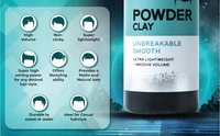 Gatsby Powder Clay - Unbreakable Smooth | Ultra Light Weight & Massive Volume | Matte Finish Powder Hair Wax For Men | Super Strong Hold | Volumizing Powder Wax | For Quick & Easy Hair Styling | 20gm