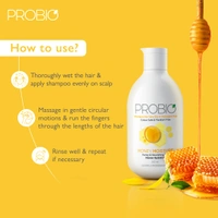Godrej Professional Probio Honey Moisture Shampoo (250ml) | For Dry & Damaged Hair | No Paraben | with Honey & Nourishing Oil