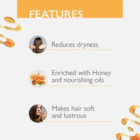 Godrej Professional Probio Honey Moisture Shampoo and Mask Duo for very Dry and Damaged Hair (250ml, 200g)