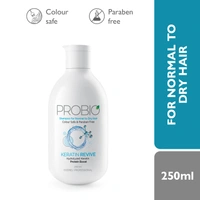 Godrej Professional Probio Keratin Revive Shampoo (250ml) | For Normal to Dry Hair | No Paraben | with Hydrolyzed Keratin