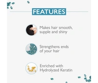Godrej Professional Probio Keratin Revive Shampoo and Mask Duo for Normal to Dry Hair (250ml, 200g)