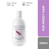 Godrej Professional Probio Quinoa Smooth Shampoo (250ml) | For Frizzy & Straightened Hair | No Paraben | with Hydrolyzed Quinoa Protein