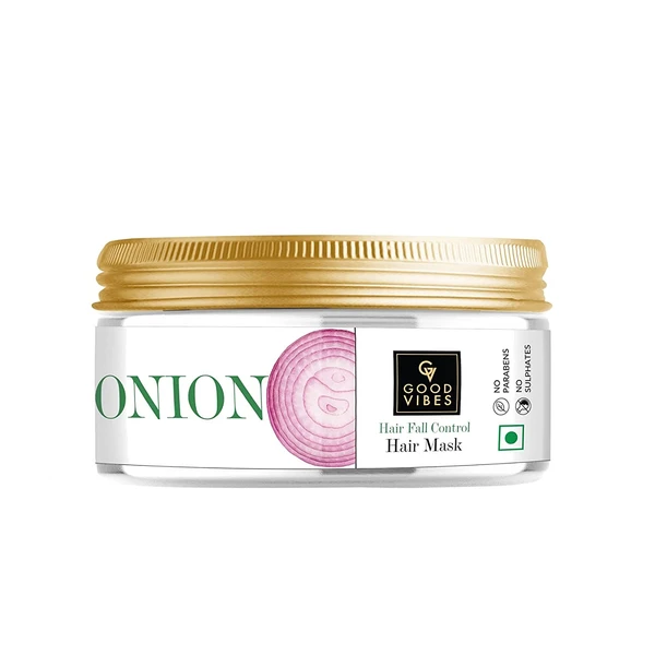 Good Vibes Onion Hair Fall Control Hair Mask 200Gm