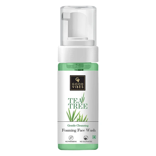 Good Vibes Tea Tree Foaming Face Wash 150Ml