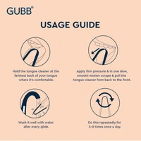 GUBB Copper Tongue Cleaner For Kids & Adults | Easy to use | Simple Design | Made up of 100% Pure Copper | Optimal for Oral Hygiene and Bad Breath Treatment | Ayurvedic Tongue Scraper For Bad Breath (