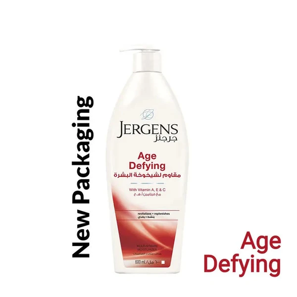 Jergens Age Defying Face And Body Lotion, 600 ml