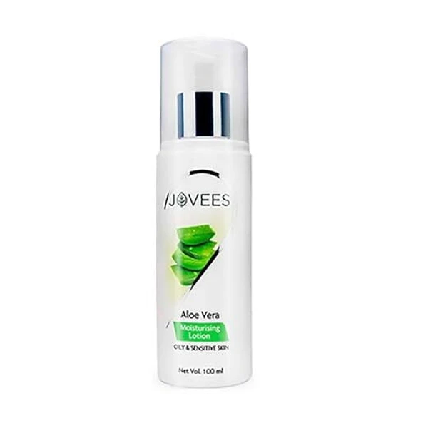 JOVEES HERBAL Jovees Herbal Aloe Vera Moisturising Lotion |With Sandal And Peach Extract For Oily & Sensitive Skin