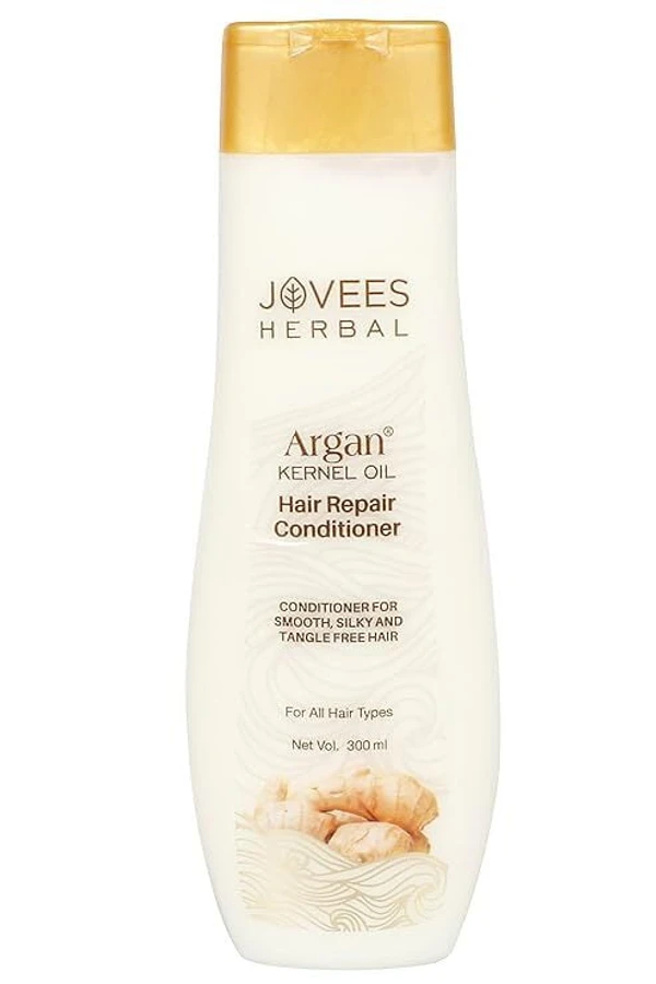 JOVEES HERBAL Jovees Herbal Argan Kernel Oil Hair Repair Conditioner For Smoothens, Tangle Free Hair 300ml