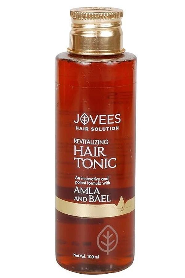 JOVEES HERBAL Jovees Herbal Revitalising Amla & Bael Hair Tonic | Gives Long, Strong & Thick Hair