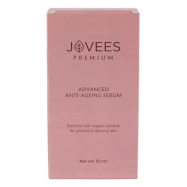 JOVEES HERBAL Jovees Premium Advanced Anti Ageing Serum | With Turmeric Oil, Argan Oil & vitamin E 50ml