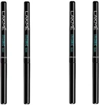 Lakme Eyeconic Kajal Twin Pack (Deep Black, Matte Finish, 1.4 g), Pack of 2