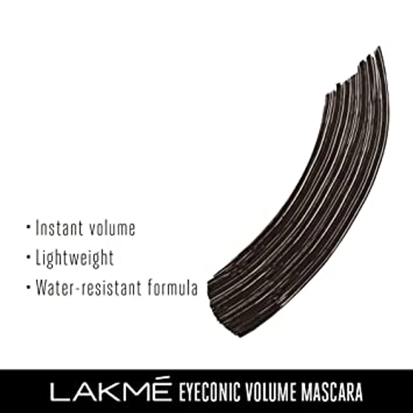 Lakme Eyeconic Volume Mascara - Deep Black