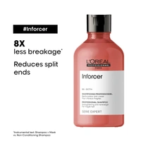 L'Oreal Professionnel LOreal Professionnel Strengthening InForcer Shampoo With Vitamin B6 & Biotin, Serie Expert, 300 ml