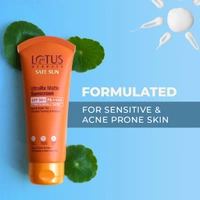 Lotus Herbals UltraRX Matte Sunscreen SPF 50+ PA++++, 50ml