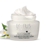 Lotus Herbals WhiteGlow Deep Moisturising Creme, SPF 20, 60 gm
