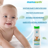 Mamaearth Dusting Powder With Organic Oatmeal & Arrowroot Powder For Babies - 300 gm