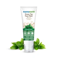 Mamaearth Green Tea Face Wash With Green Tea & Collagen For Open Pores, 100 ml
