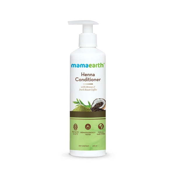 MAMAEARTH Mamaearth Henna Conditioner with Henna and Deep Roast Coffee - 250 ml