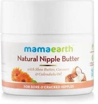 MAMAEARTH Mamaearth Nipple Butter for Sore and Cracked Nipples, Preservative free, 100% Natural, 50 ml