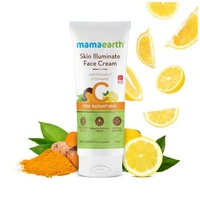 Mamaearth Skin Illuminate Face Cream - With Vitamin C & Turmeric, 80 gm