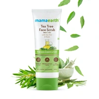 MAMAEARTH Mamaearth Tea Tree Face Scrub with Tea Tree and Neem for Skin Purification - 100g