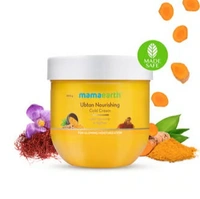 Mamaearth Ubtan Nourishing Cold Cream With Turmeric & Saffron for Glowing Moisturization, 200 gm