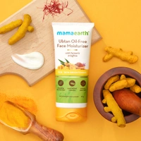 Mamaearth Ubtan Oil-Free Face Moisturizer for Skin Brightening - 80 ml