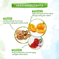MAMAEARTH Mamaearth Vitamin C Face Scrub for Glowing Skin, With Vitamin C and Walnut For Skin Illumination - 100 g