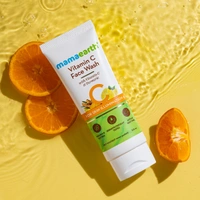 Mamaearth Vitamin C Face Wash with Vitamin C and Turmeric for Skin Illumination, 100ml
