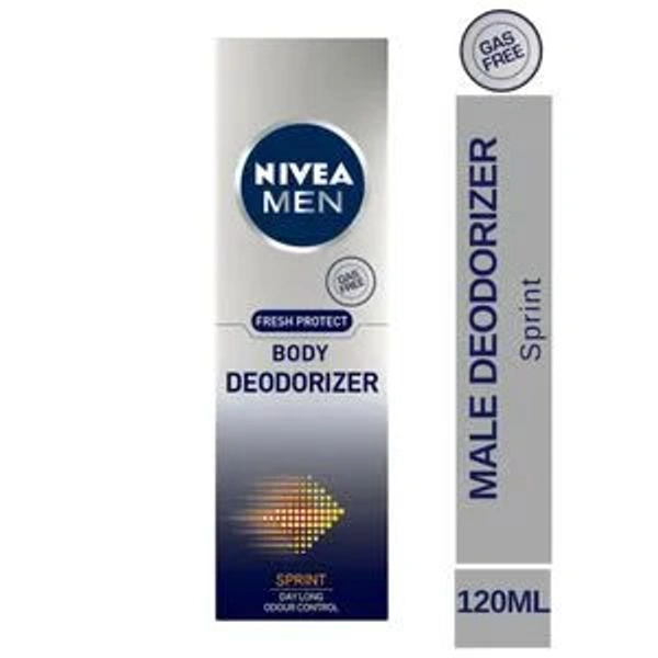 Nivea Men Deodorant, Sprint Deodorizer, 120 ml