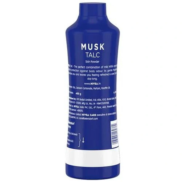 Nivea Musk Talcum Powder, 400 gm
