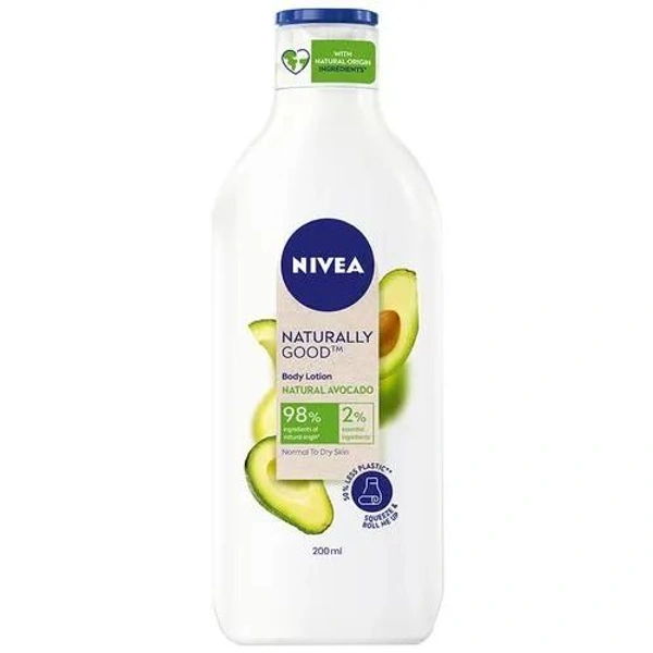 Nivea Naturally Good Body Lotion Natural Avocado, 200 ml