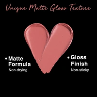 Nykaa 8 Hour Lasting Full Cover Matte Gloss - Fun Lover(3.5ml)