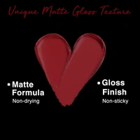 Nykaa 8 Hour Lasting Full Cover Matte Gloss - Glam Diva(3.5ml)
