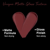 Nykaa 8 Hour Lasting Full Cover Matte Gloss - Wild One(3.5ml)