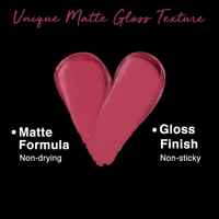 Nykaa 8hour Lasting Full Cover Matte Gloss - Drama Queen(3.5ml)