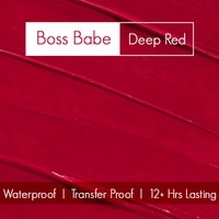 Nykaa All Day Matte Waterproof, Transfer Proof, 12H Liquid Lipstick - Boss Babe(2.1ml)