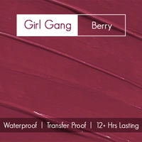 Nykaa All Day Matte Waterproof, Transfer Proof, 12H Liquid Lipstick - Girl Gang(2.1ml)