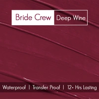 Nykaa All Day Matte Waterproof, Transfer Proof, 12H Liquid Lipstick - Bride Crew(2.1ml)