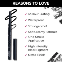 Nykaa Black Magic Kajal - Black(0.3gm)