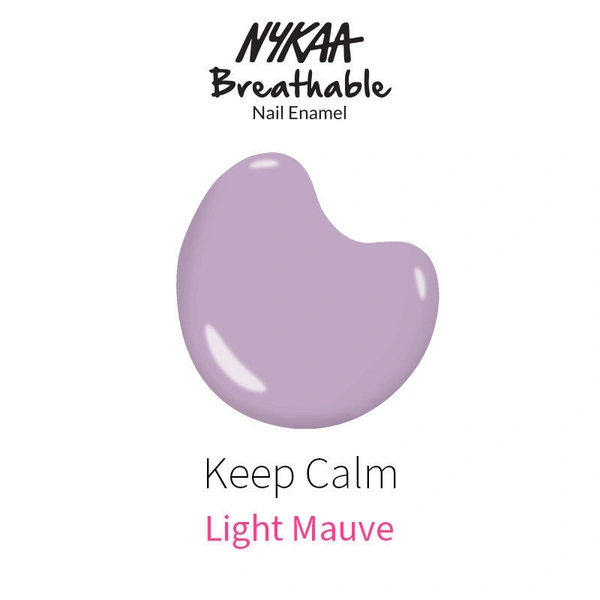 Nykaa Breathable Nail Enamel - Keep Calm - 310(9ml)