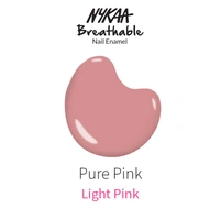 Nykaa Breathable Nail Enamel - Pure Pink - 314(9ml)