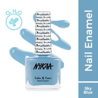 Nykaa Breathable Nail Enamel - Sea Breeze - 328(9ml)