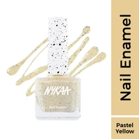 Nykaa Cookie Crumble Nail Enamel Polish - Glazed Lemon 257(9ml)