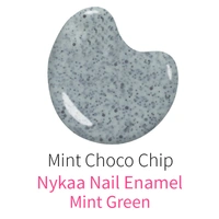 Nykaa Cookie Crumble Nail Enamel Polish - Mint Choco Chip 189(9ml)