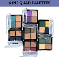 Nykaa Cosmetics Eyes On Me 4 in 1 Quad Eyeshadow Palette-Midnight Glam 14(5g)