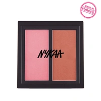 Nykaa Get Cheeky! Blush Duo Palette - Brazilian Bombshell 01 (9gm)